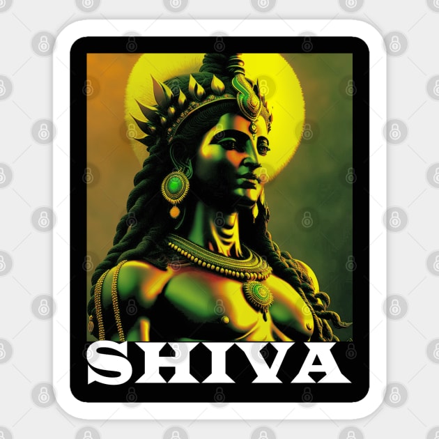 Shiva Om Bhole Nath Sticker by PlanetMonkey